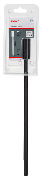 Bosch Verlängerung, 305mm, mit Schlüsselweite 3/8-Zoll/ 9,5-mm-Sechskantaufnahmeschaft