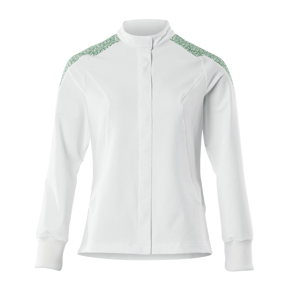 MASCOT FOOD & CARE Jacke weiß/grasgrün XXL