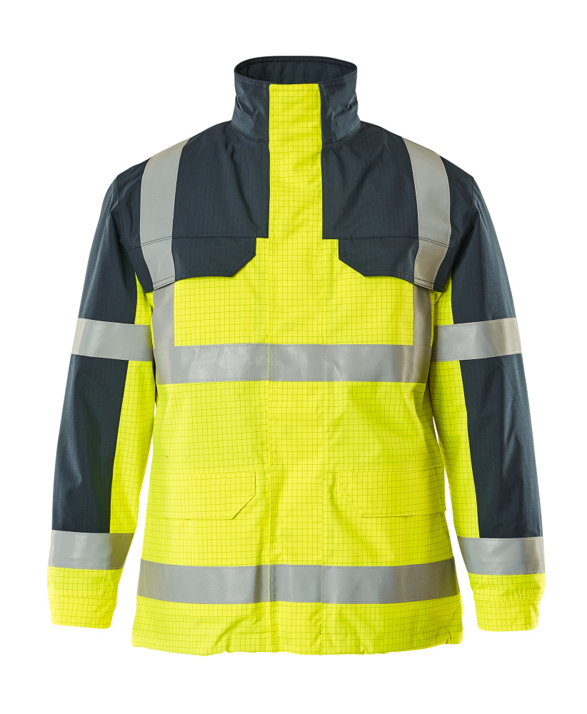 MASCOT Lungern MULTISAFE Parka hi-vis gelb/marine XS