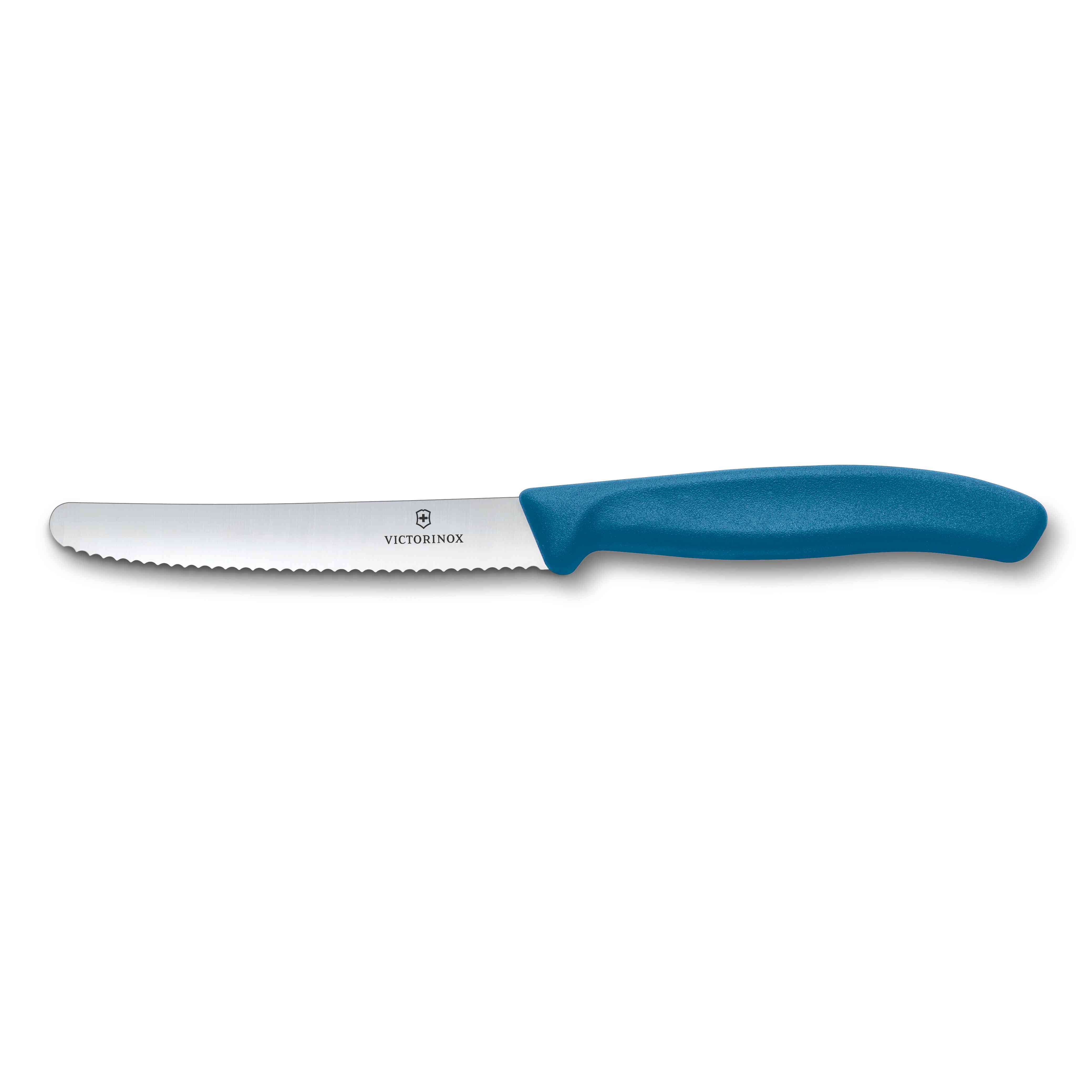 Victorinox Tomaten & Tafelmesser 6.7832.C1 11 cm wellen blau