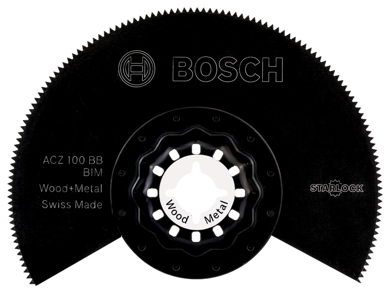 Bosch BIM Segmentsägeblatt ACZ 100 BB, Wood and Metal, 100 mm, 1er-Pack