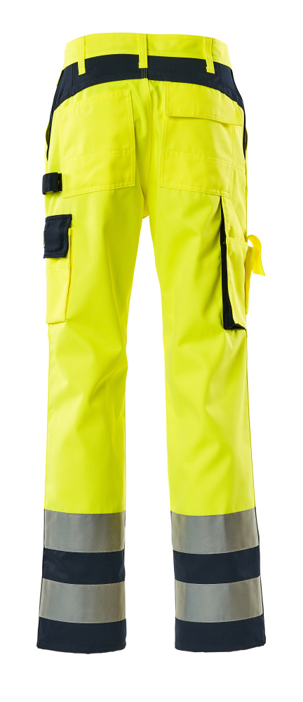 MASCOT Olinda SAFE COMPETE Hose mit Knietaschen hi-vis gelb/marine 48 lang