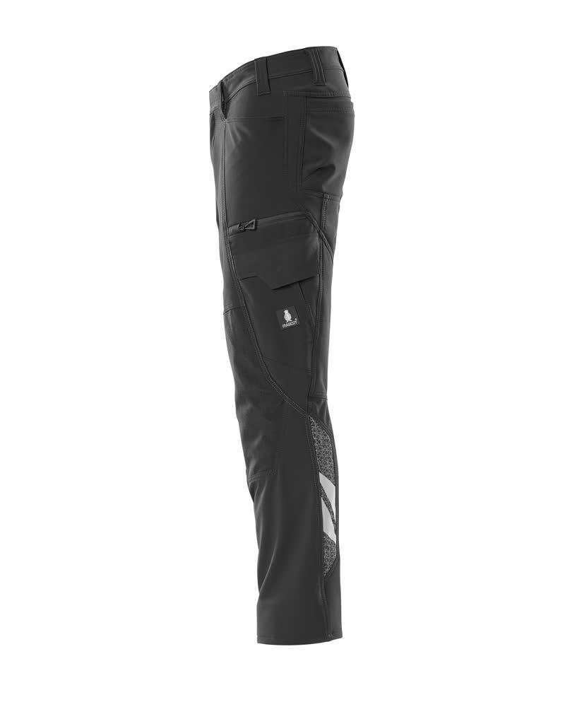 MASCOT ACCELERATE Hose mit Knietaschen schwarz 50 kurz