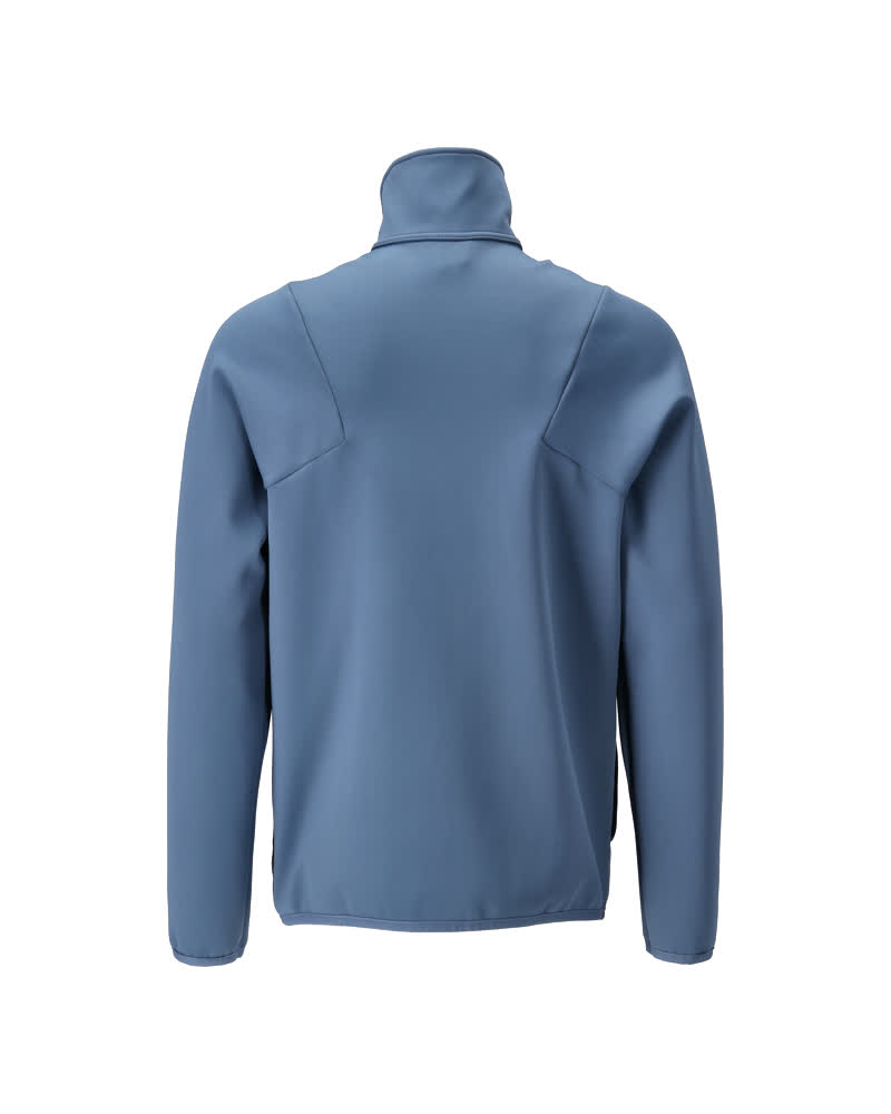 MASCOT CUSTOMIZED Fleecepullover mit Reißverschluss steinblau 3XL