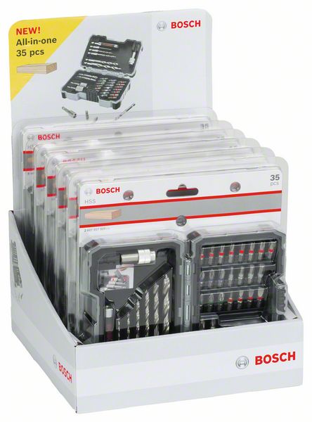 Bosch Holzbohrer-Bit-Set (35 Stk.)