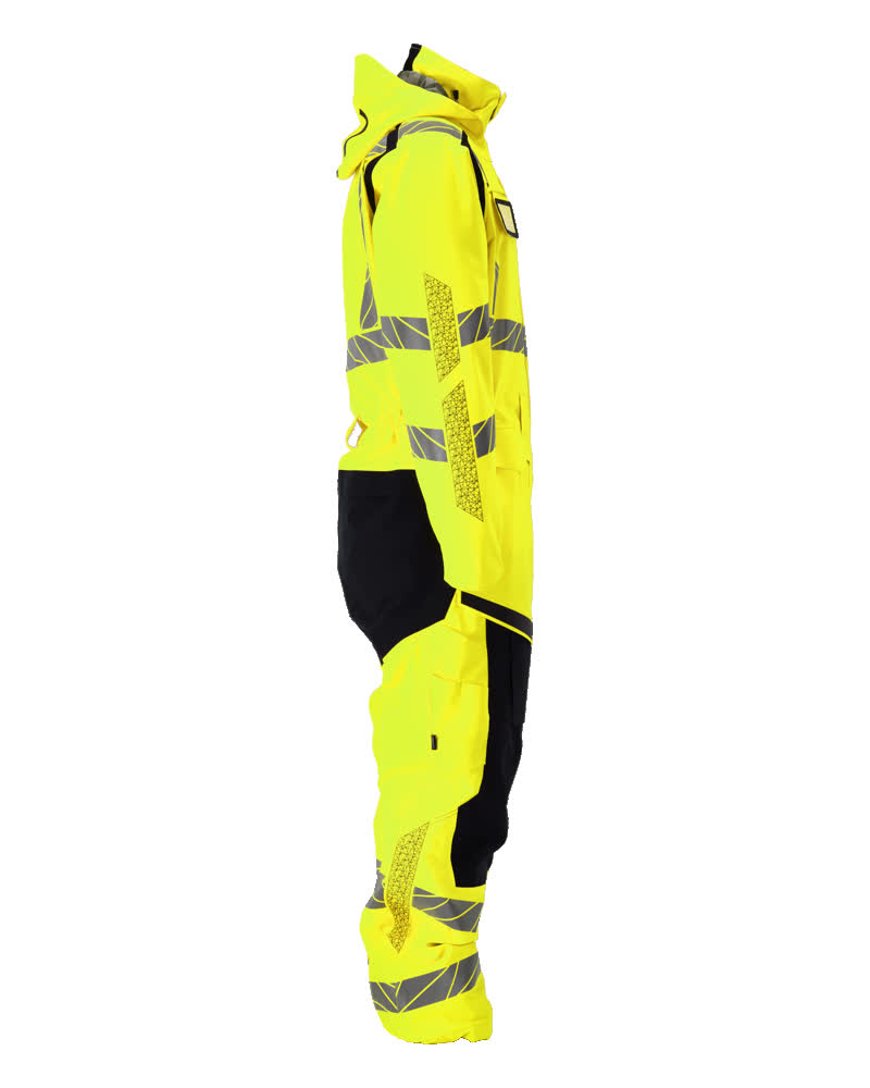 MASCOT ACCELERATE SAFE Winteroverall hi-vis gelb/schwarz L