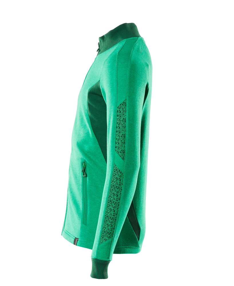 MASCOT ACCELERATE Sweatshirt mit Reißverschluss grasgrün/grün S