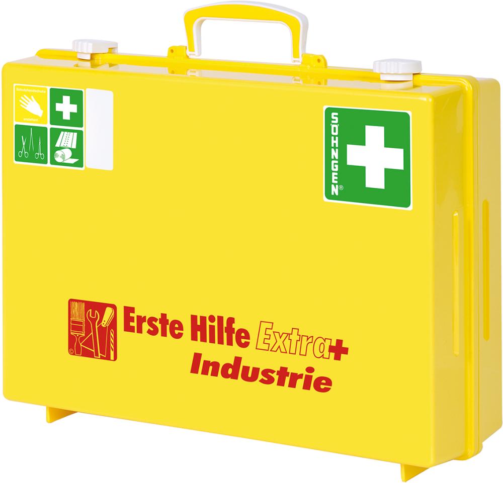 Söhngen Erste-Hilfe-Koffer Extra Industrie, DIN 13157 gelb
