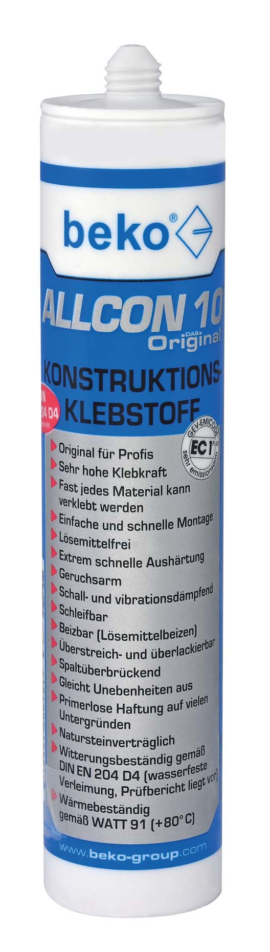 Beko Konstruktionskleber Allcon 10