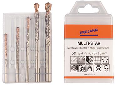 Projahn Mehrzweckbohrer Multistar Satz 5 teilig
