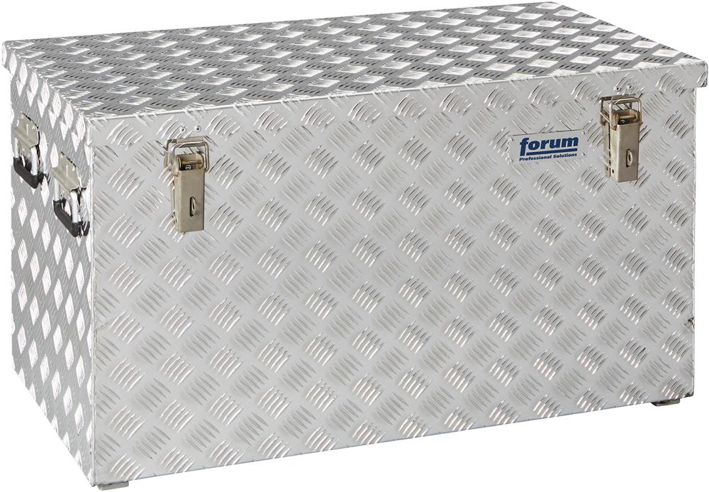 Forum Alu Transportkiste 878x475x480mm Riffelblech 200 Liter