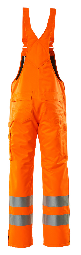 MASCOT Lech SAFE ARCTIC Winterlatzhose hi-vis orange 3XL