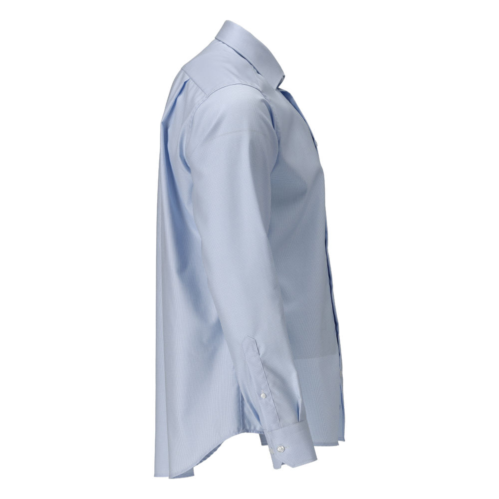 MASCOT FRONTLINE Hemd hellblau/weiß-kariert 38