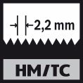 Bosch HM-Stichsägeblatt T108 BHM Carbon L92mm (3 Stk.)