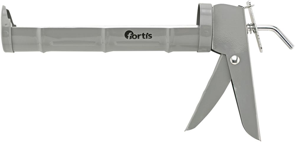 FORTIS Kartuschenpistole verzinkt mit Zahnstange 310ml
