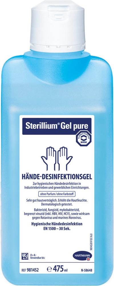 Handdesinfektion Sterillium Gel Pure,475ml