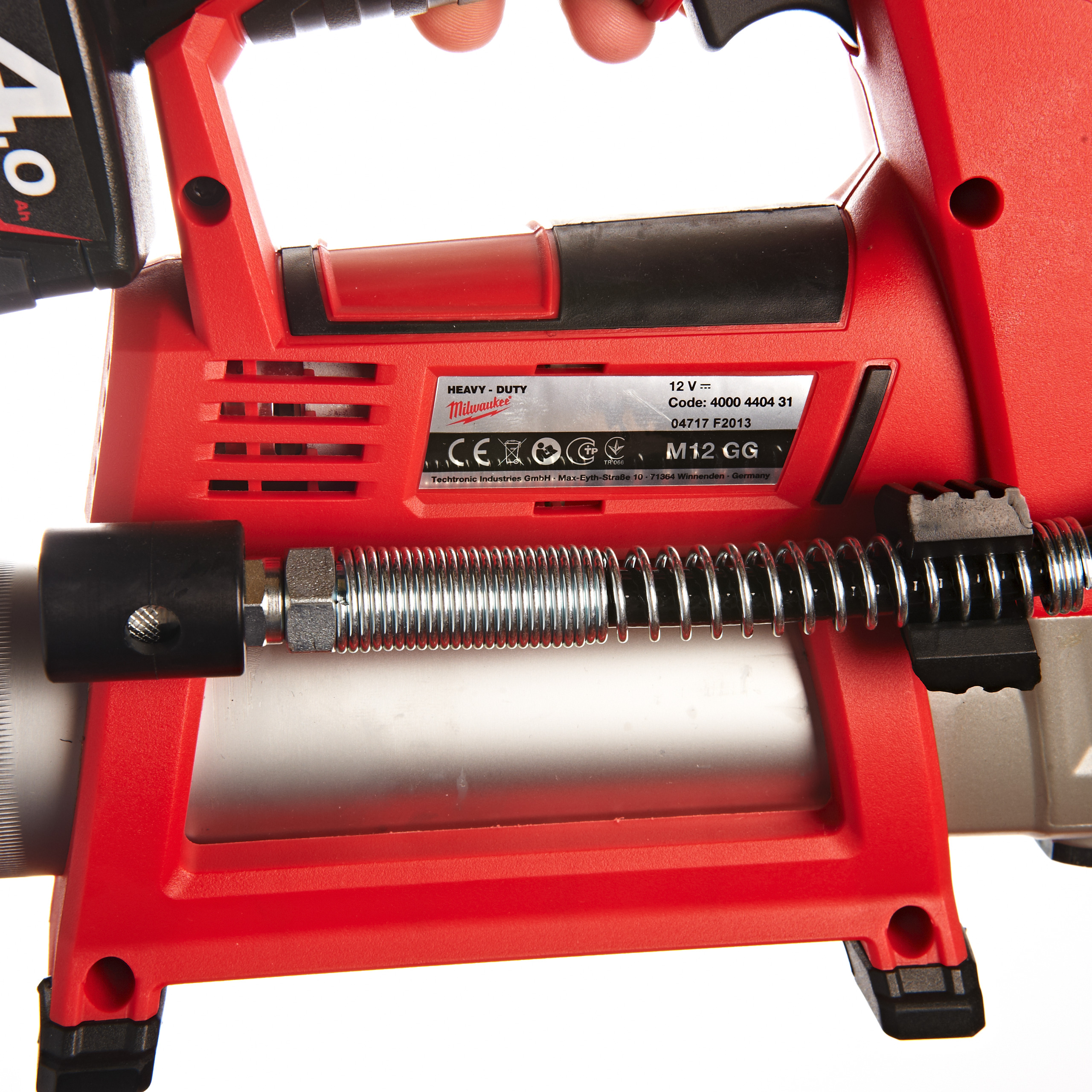 Milwaukee Akku-Fettpresse M12 GG-401B 4.0 Ah