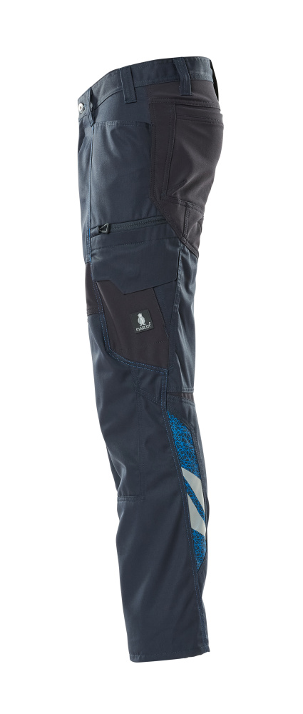 MASCOT ACCELERATE Hose mit Schenkeltaschen schwarzblau 42