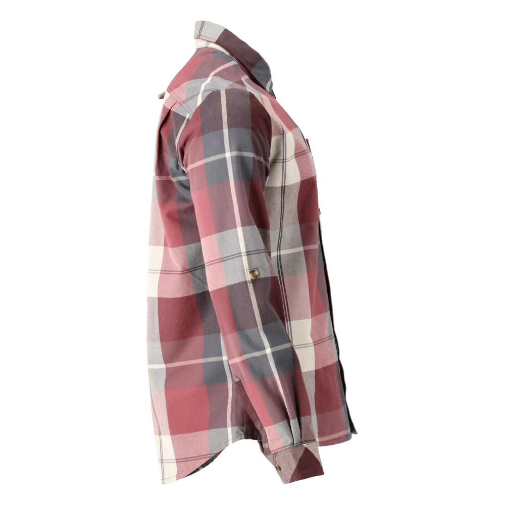 MASCOT CUSTOMIZED Hemd bordeaux-kariert XS