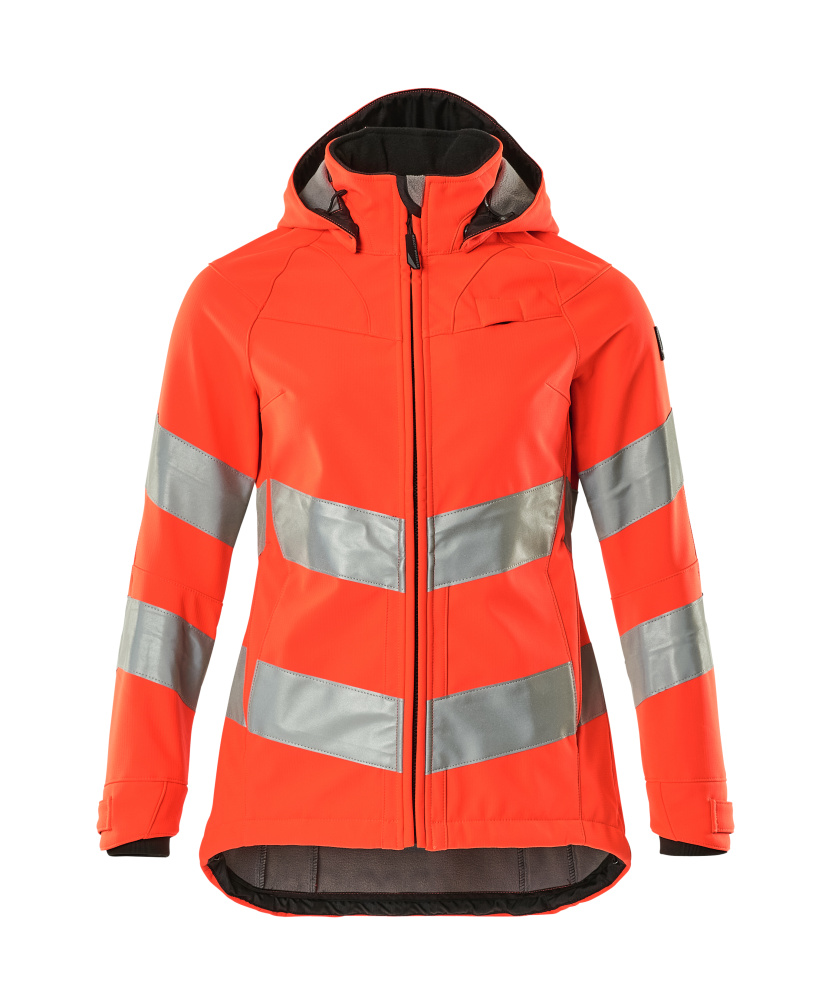 MASCOT SAFE SUPREME Softshell Jacke hi-vis rot XL
