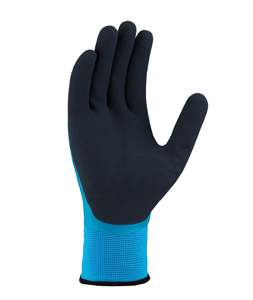 Texxor Winterhandschuh Latex, blau/dunkelblau, Größe 11