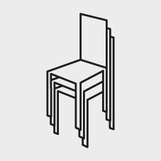 Besucher-Stuhl ISO swing chrom/schwarz