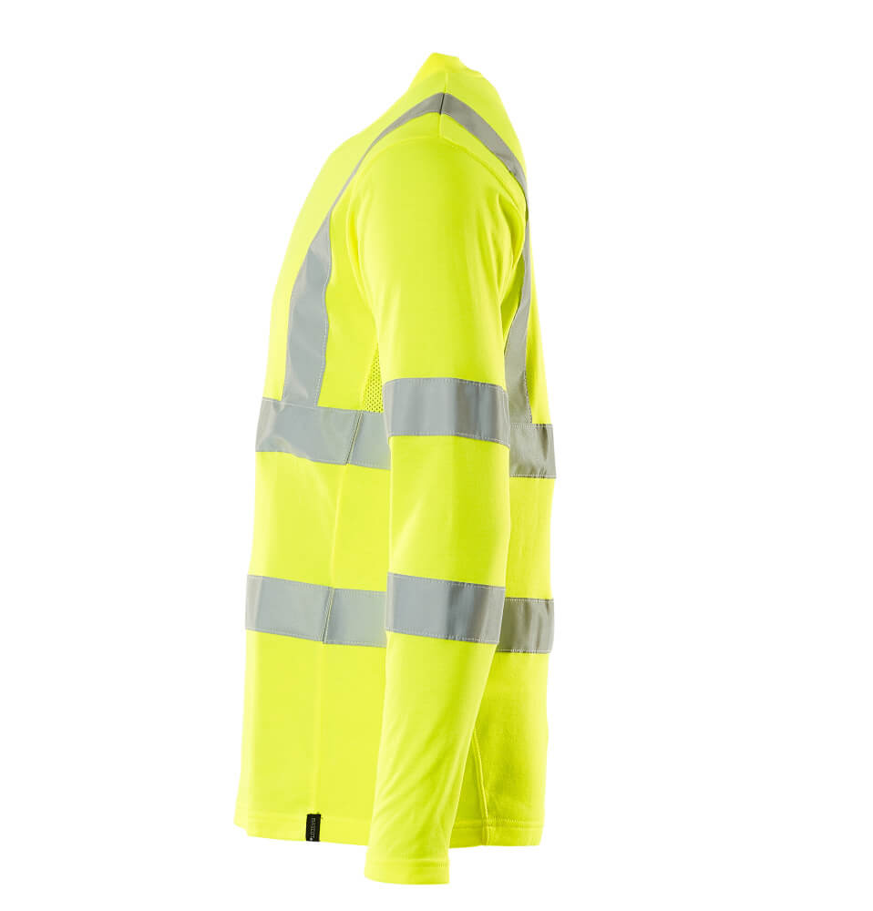 MASCOT SAFE CLASSIC T-Shirt, Langarm hi-vis gelb L