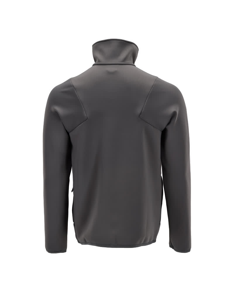 MASCOT CUSTOMIZED Fleecepullover mit Reißverschluss anthrazitgrau 4XL