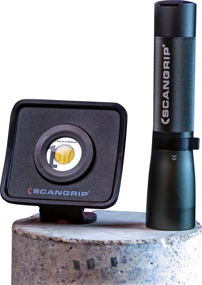 Scangrip Akku-Arbeitsleuchte NOVA MINI 100-1000 Lumen Scangrip Akku-Arbeitsleuchte NOVA MINI 100-1000 Lumen