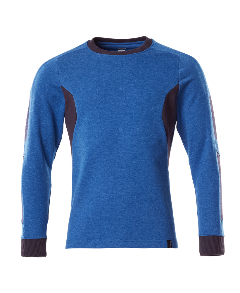 MASCOT ACCELERATE Sweatshirt azurblau/schwarzblau XS
