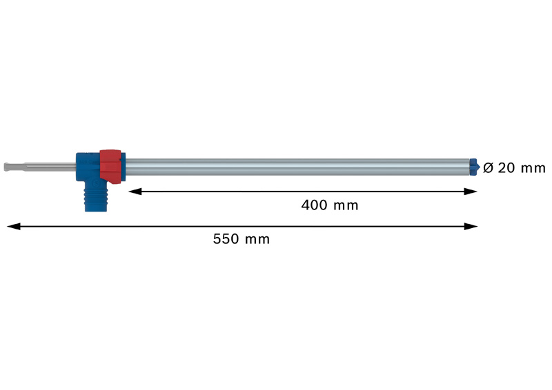 Bosch EXPERT SDS Clean plus-8X Hammerbohrer-Set 20 x 400 x 550