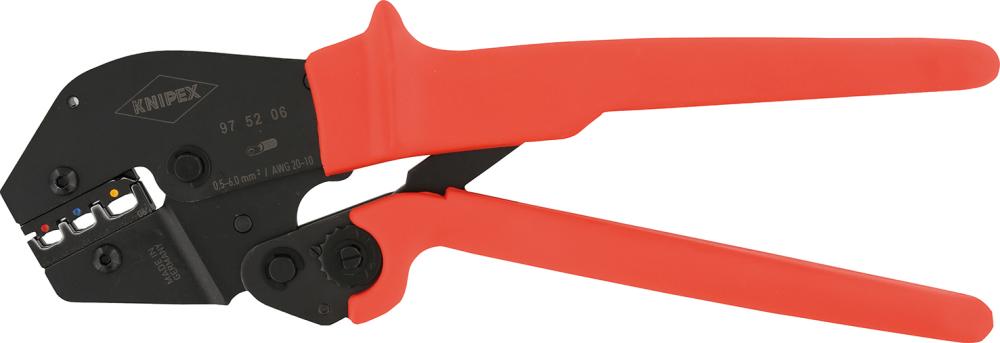 Knipex Crimp-Hebelzange 0,5-6qmm isoliert