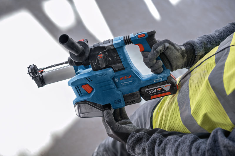 Bosch Akku-Bohrhammer mit SDS plus GBH 18V-22, L-BOXX