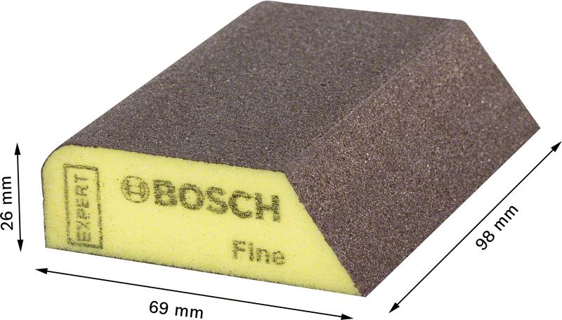 Bosch EXPERT Schleifschwamm 69x97x26mm, fein