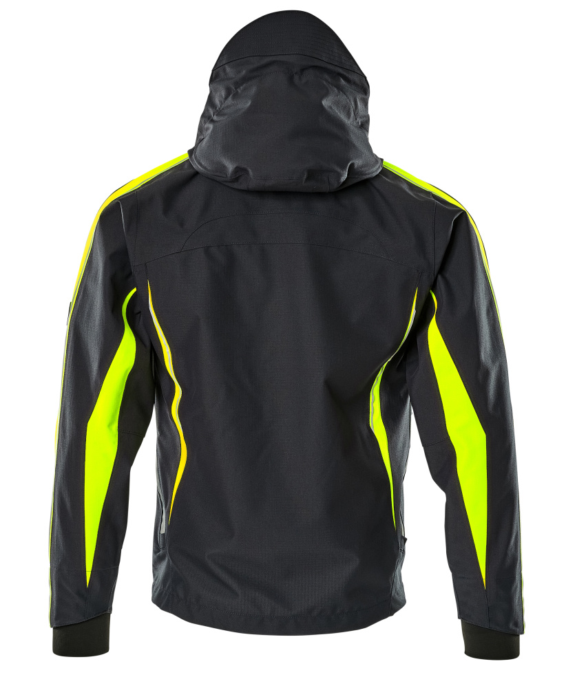 MASCOT Gandia HARDWEAR Hard Shell Jacke schwarz/hi-vis gelb XXL