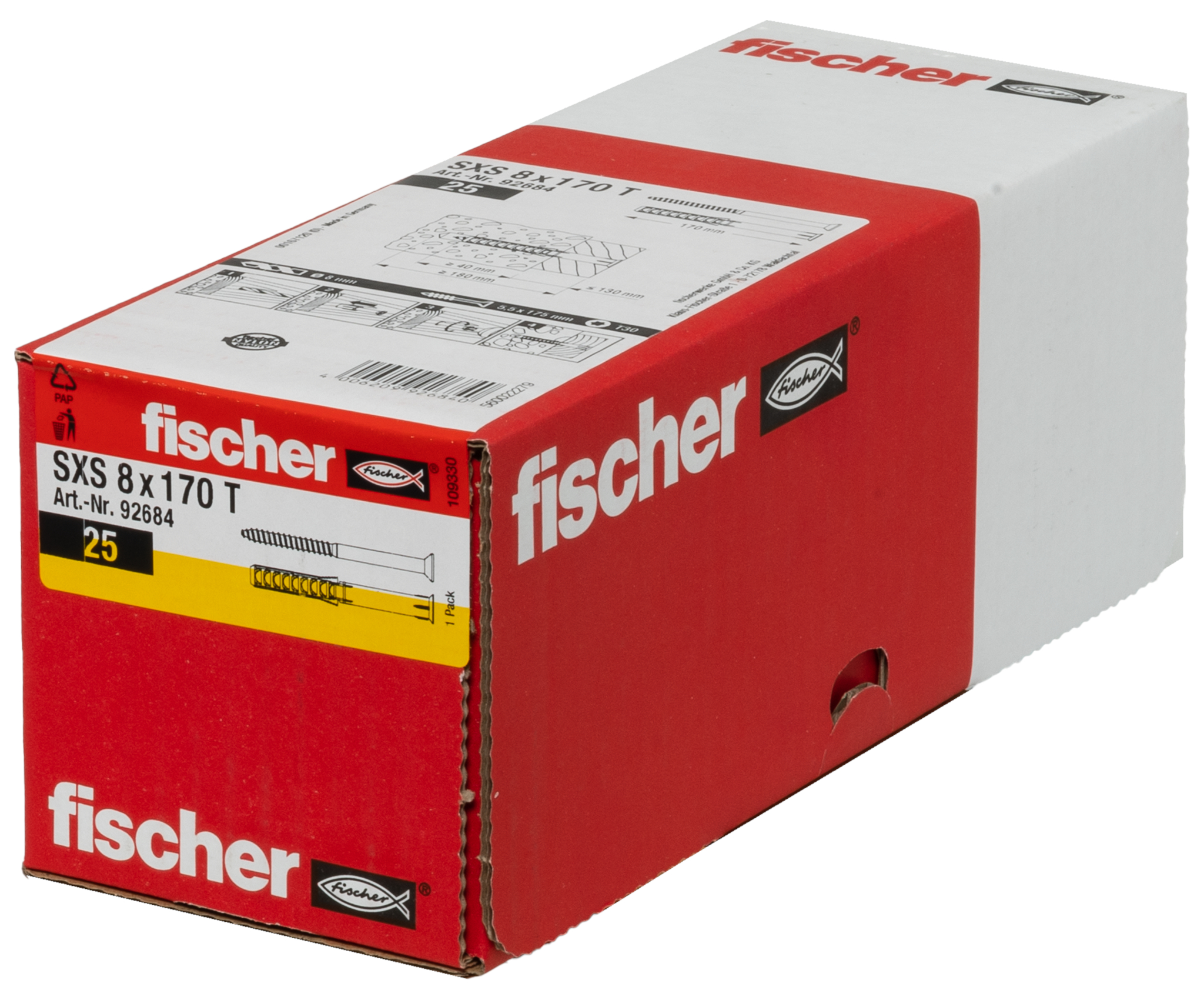 fischer Langschaftdübel SXS 8 x 170 T