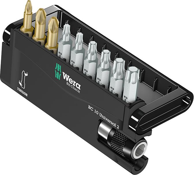 Wera Bit-Satz Bit-Check 10 Universal 2