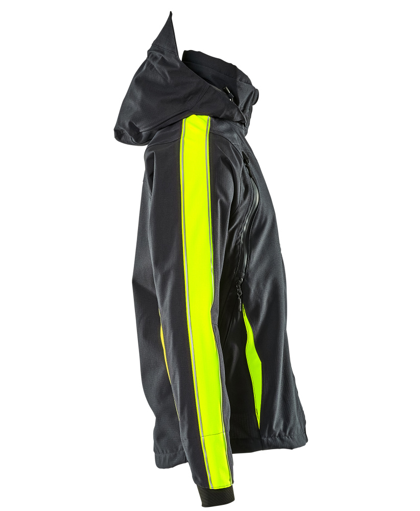 MASCOT Gandia HARDWEAR Hard Shell Jacke schwarz/hi-vis gelb XXL
