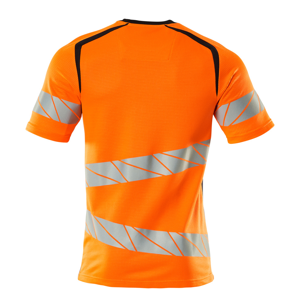 MASCOT ACCELERATE SAFE T-Shirt hi-vis orange/schwarzblau 4XL