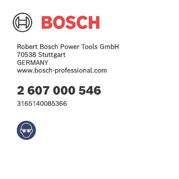 Bosch 4-tlg. Dübelzentrierstift-Set, 10 mm