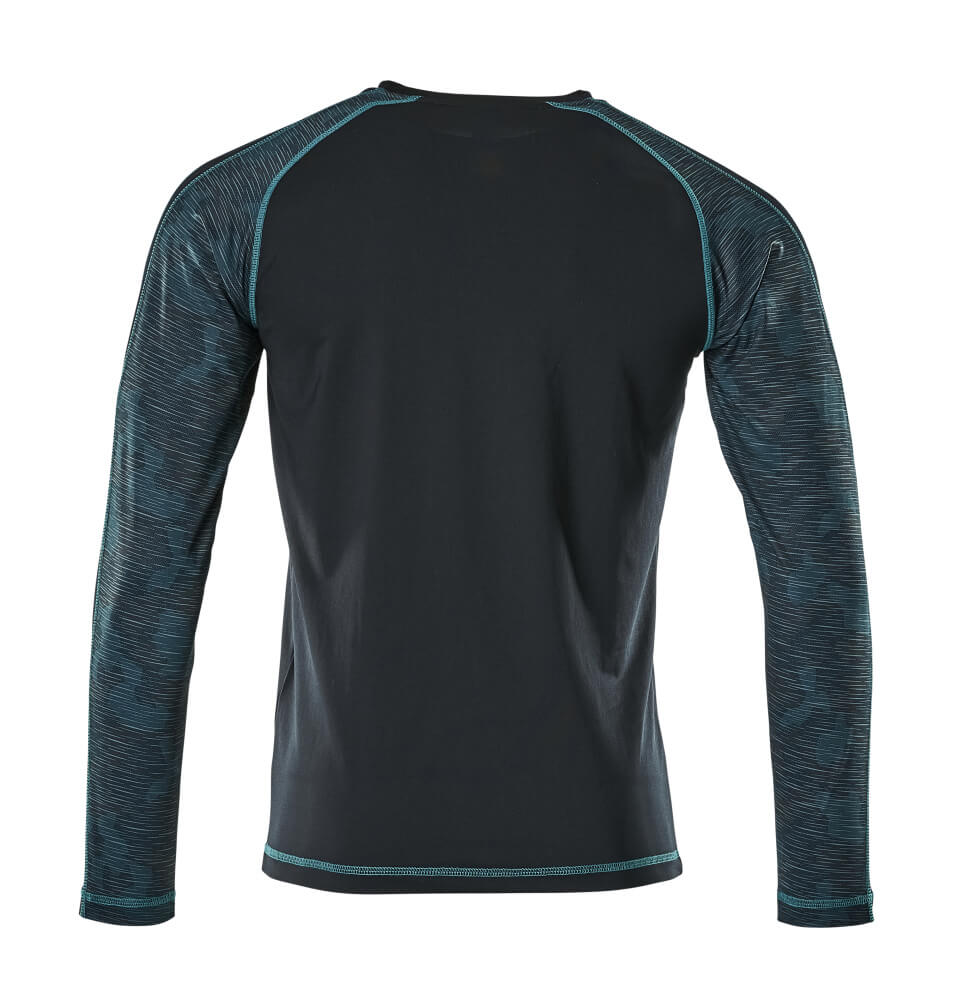 MASCOT ADVANCED T-Shirt, Langarm schwarzblau M