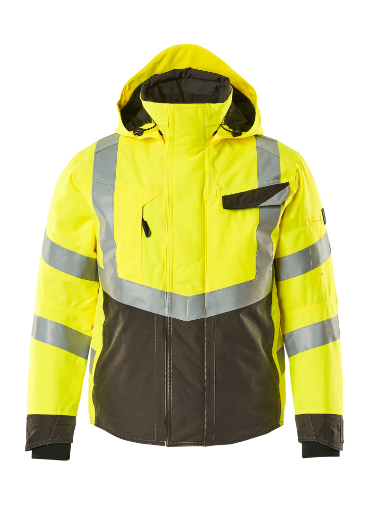 MASCOT Hastings SAFE SUPREME Winterjacke hi-vis gelb/dunkelanthrazit L