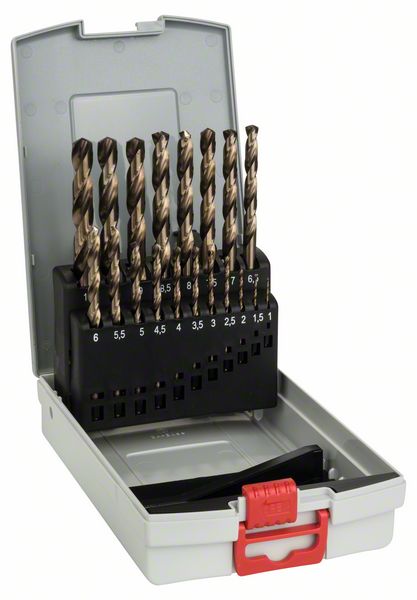 Bosch Metallbohrer-Set ProBox HSS-Co (19 Stk.)