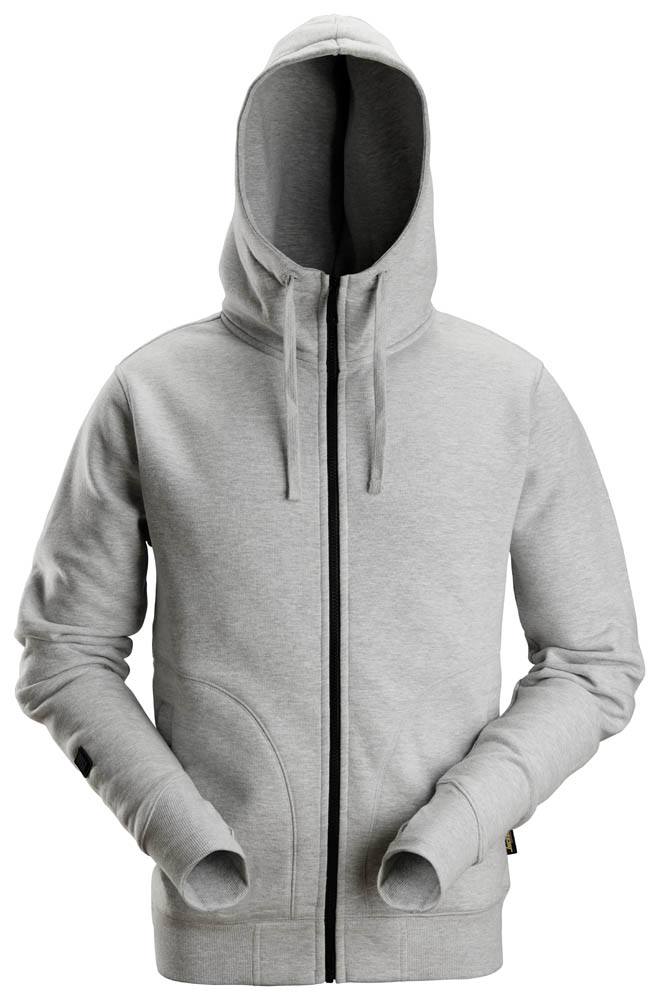 Snickers 2890 AllroundWork Hoodie mit Reißverschluss grau