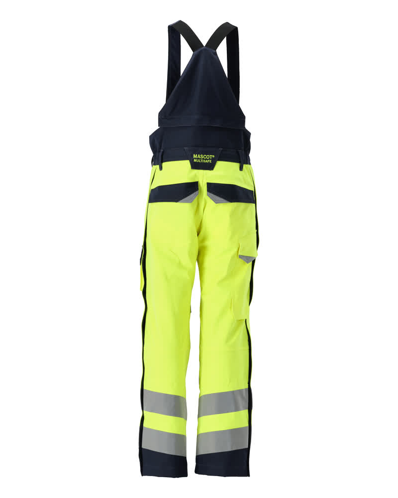 MASCOT Renens MULTISAFE Winterhose hi-vis gelb/schwarzblau 4XL