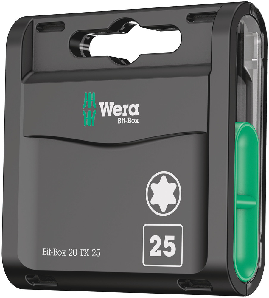 Wera Bit-Box 20 TX, TX 25 x 25 mm, 20-Teilig