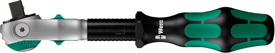 Wera 8000 B Zyklop Speed-Knarre mit 3/8"-Antrieb, 3/8" x 199 mm
