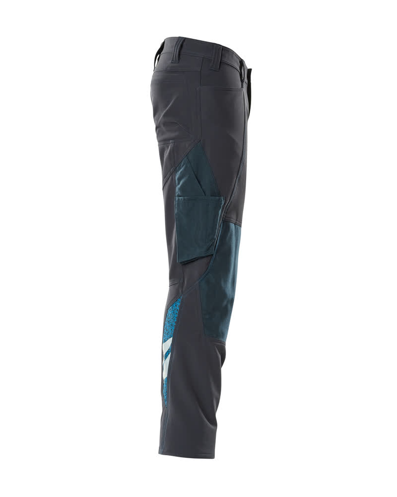 MASCOT ACCELERATE Hose mit Knietaschen schwarzblau 49 lang