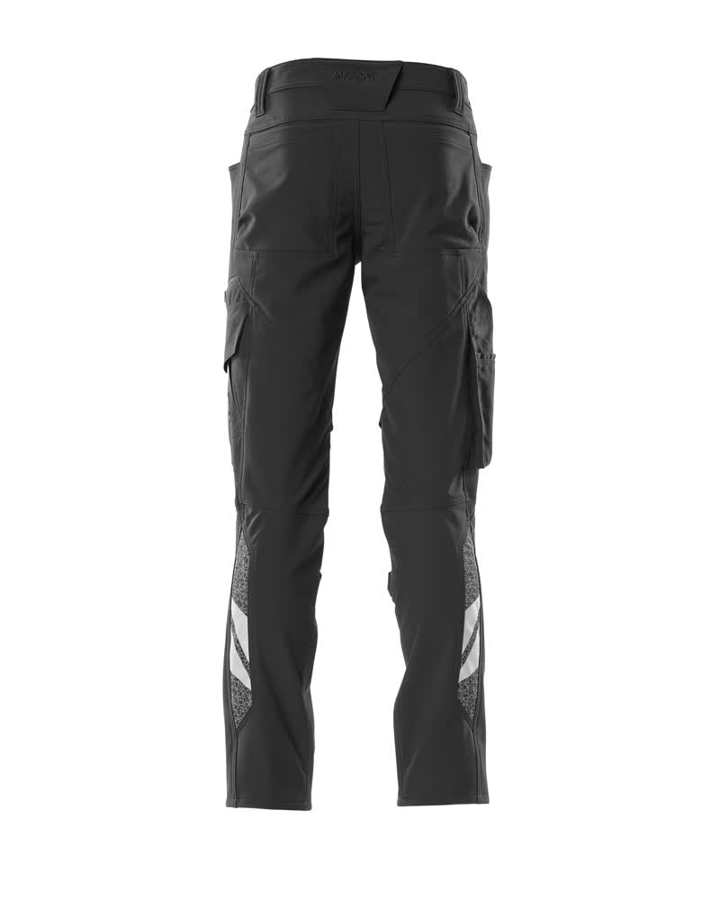 MASCOT ACCELERATE Hose mit Knietaschen schwarz 50 kurz