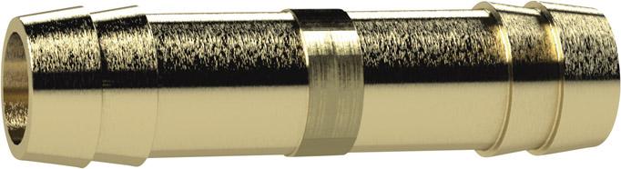 Riegler Doppelschlauchtülle Messing 13mm